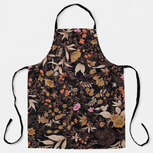 Seamless schönes Paisley-Blumenmuster Schürze