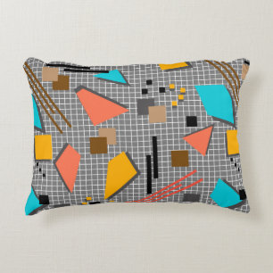 Seamless school geometric memphis shapes pattern s dekokissen