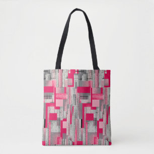 seamless watercolour digital patchwork pattern tasche