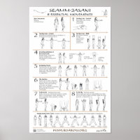 Seamm-Jasani: 8 wesentliche Bewegungen