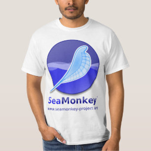 SeaMonkey Projekt - vertikales Logo T-Shirt