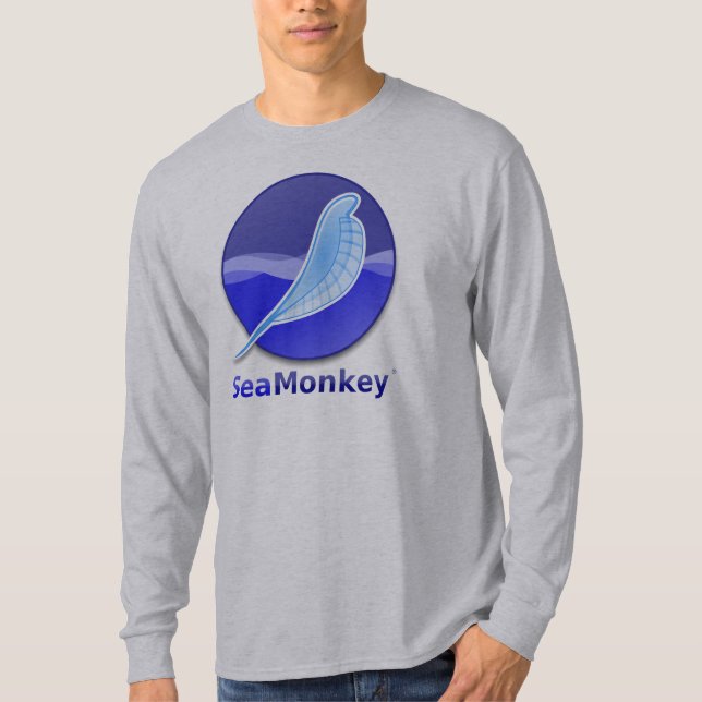 SeaMonkey-Text-Logo T-Shirt (Vorderseite)
