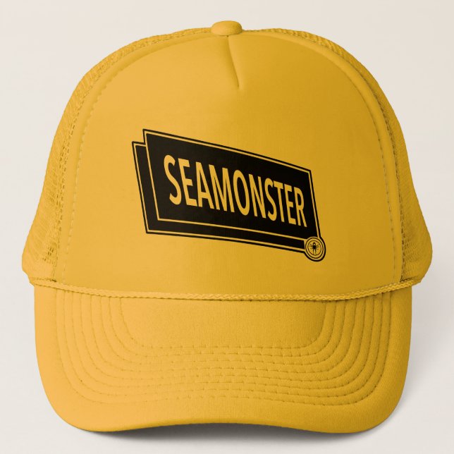 Seamonster Tribute Trucker Truckerkappe (Vorderseite)
