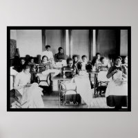 Seamstress Afroamerikaner 1900