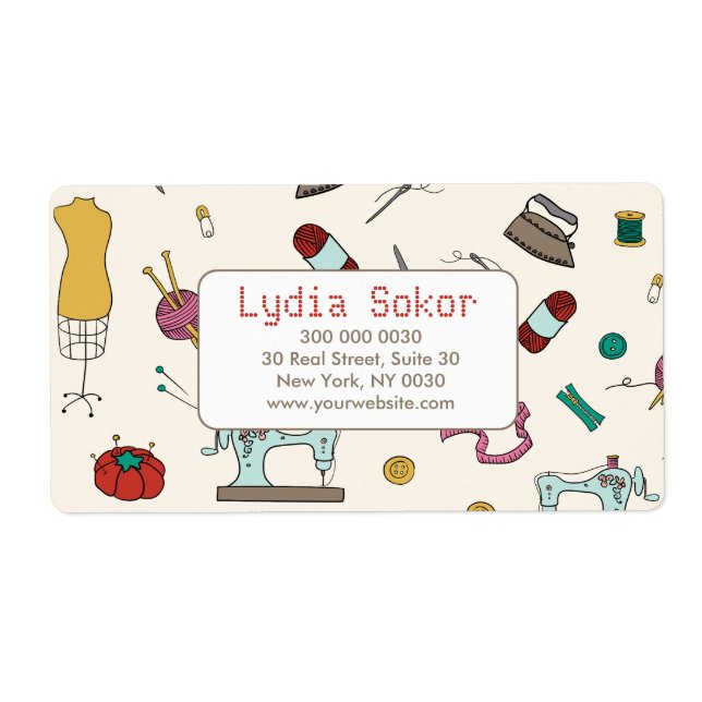 Seamstress-Boutique-Schneidesiegel (Vorne)