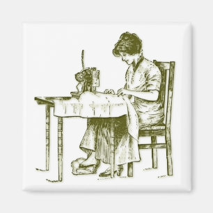 Seamstress-Design Magnet