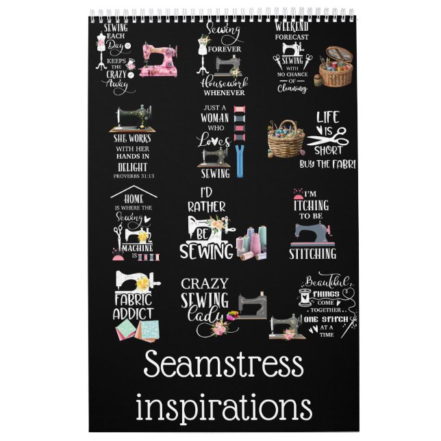 Seamstress-Inspirationen Kalender (Titelbild)
