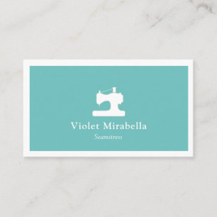 Seamstress Nähmaschine Business Card Visitenkarte