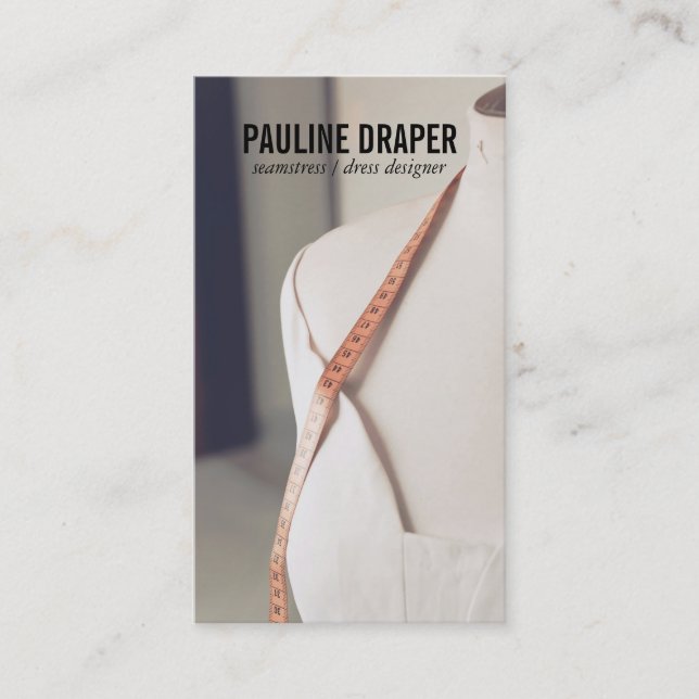 Seamstress | Schneider Visitenkarte (Vorderseite)