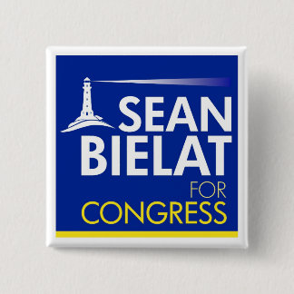 Sean Bielat für Kongress-großen Buchstabe-Knopf Button