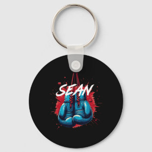 Sean Boxing Individuelle Name Schlüsselanhänger