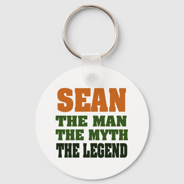 SEAN - der Mann, der Mythos, die Legende Schlüsselanhänger (Vorderseite)