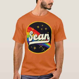 Sean Rainbow in Space Vintag Style T-Shirt