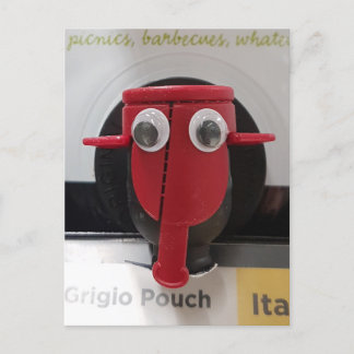 Sean The Sheep wine bag ... Postkarte