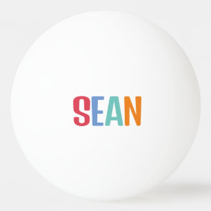 Sean Tischtennisball