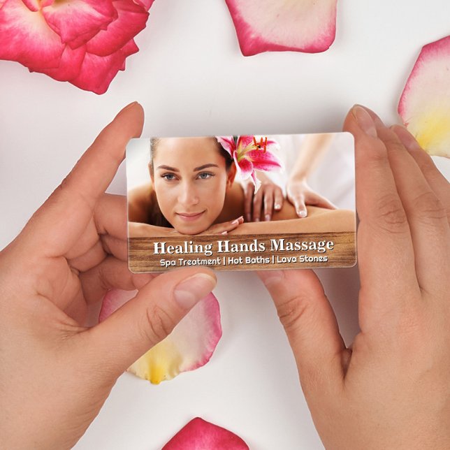 Séance de massothérapie | Femme souriante (Créateur téléchargé)