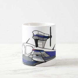 Seaplane Seebuccaneer-Kaffee-Tasse Kaffeetasse