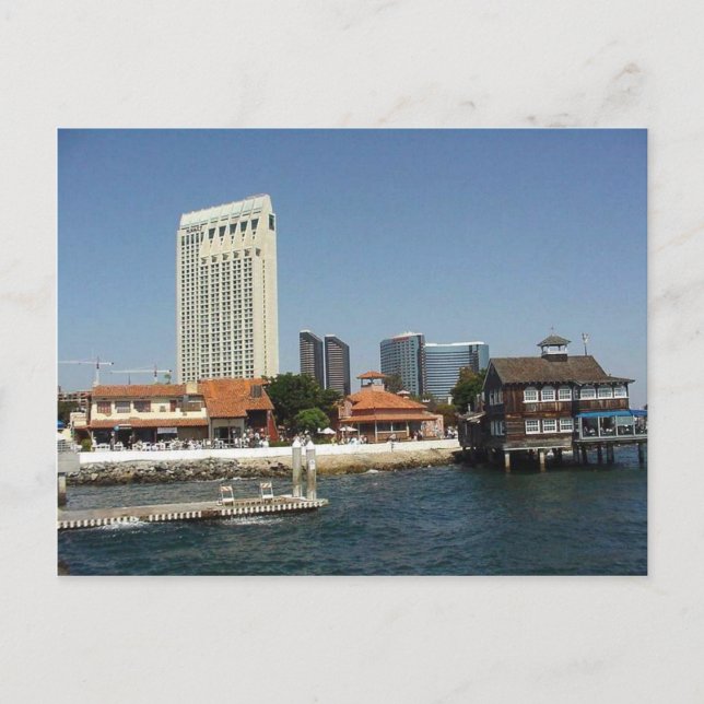 Seaport Village Postkarte (Vorderseite)