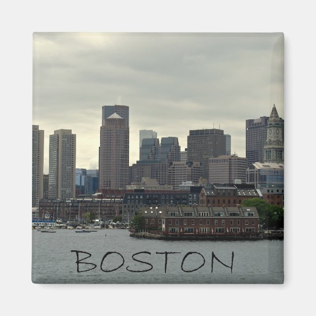 SEAPORT VON BOSTON HARBOR MAGNET (Vorne)