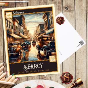 Searcy, Arkansas Vintage Ansichtskarte Postkarte