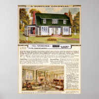 Sears 1920er Jahre Koloniales Haus von Verona