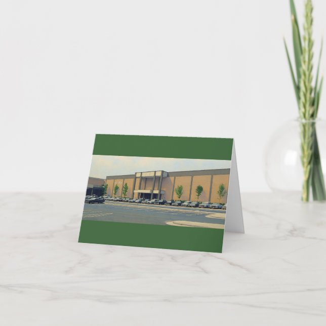 Sears Crabtree Valley Mall Illustration Karte (Vorderseite)