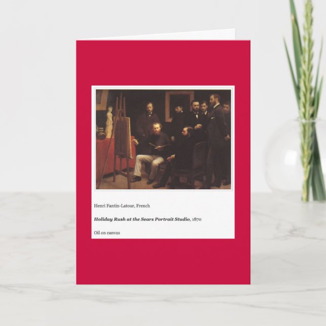 SEARS PORTRAIT STUDIO CARTE DE VACANCES STYLE #2 (Devant)