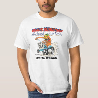 Sears Suburban Hinterhof-Traktoren-Club South Bran T-Shirt