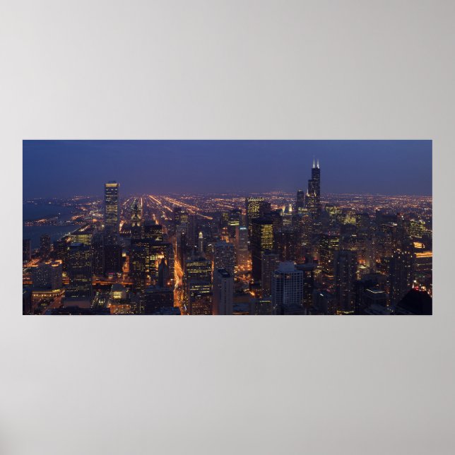 Sears Tower Panoramic Poster (Vorne)