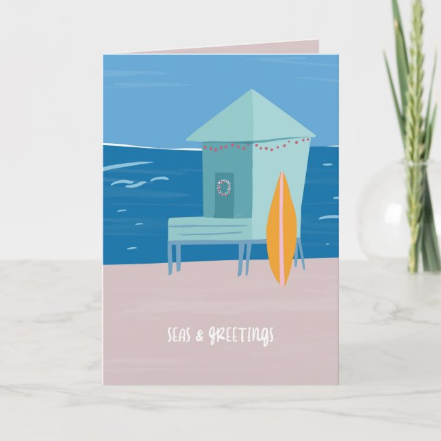 Seas & Greetings Beachy Holiday Grußkarte Karte (Vorderseite)