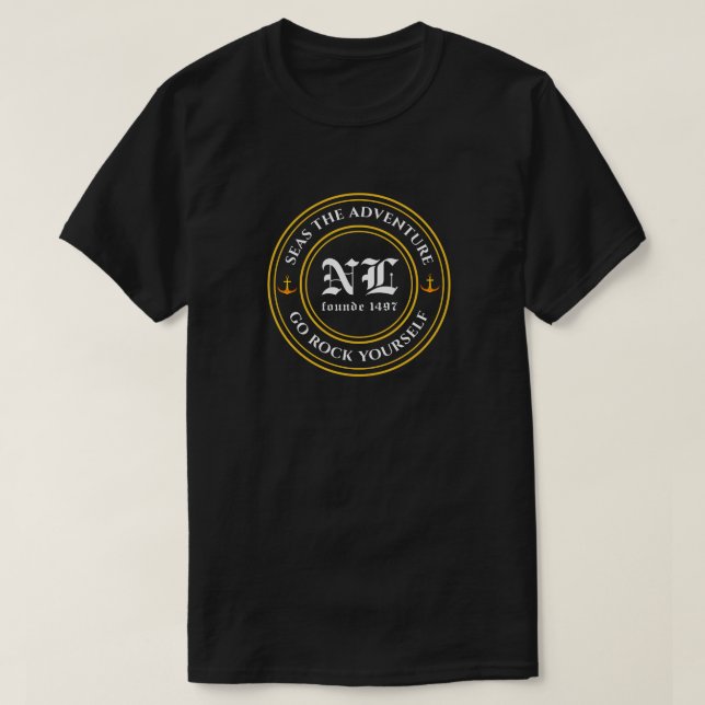 Seas The Adventure Go Rock Yourself NL 1497 T-Shirt (Design vorne)