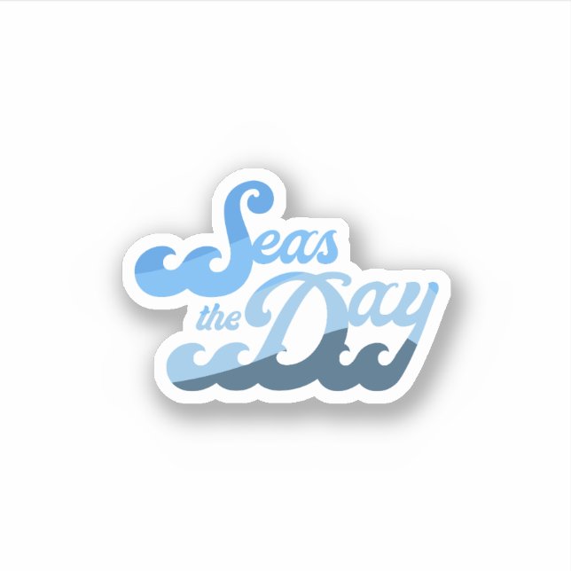 Seas the Day Aufkleber (Vorderseite)