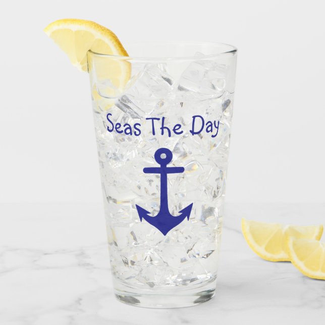Seas The Day Glas (Vorderseite Ice)