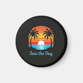 Seas the Day Magnet