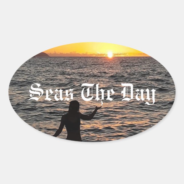 Seas the Day Sticker (Vorderseite)