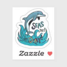 Seas the Day Sticker