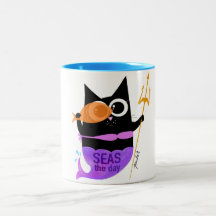 Seas the Day - Wanda the Cat Mug (11 oz.)