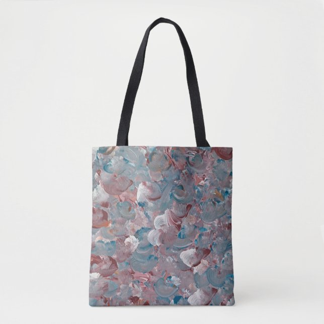 Seascape Abstrakt Tote Bag Tasche (Vorderseite)