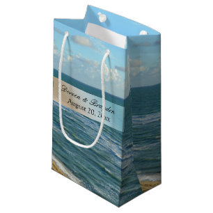 Seascape Beach Hochzeit Blue Ocean Kleine Geschenktüte