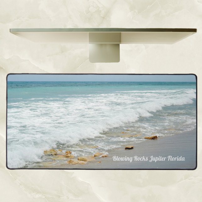 Seascape Beach Surf Ocean Landschaft Fotografisch Schreibtischunterlage (Von Creator hochgeladen)