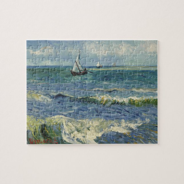 Seascape bei Saintes Maries von Vincent van Gogh (Horizontal)
