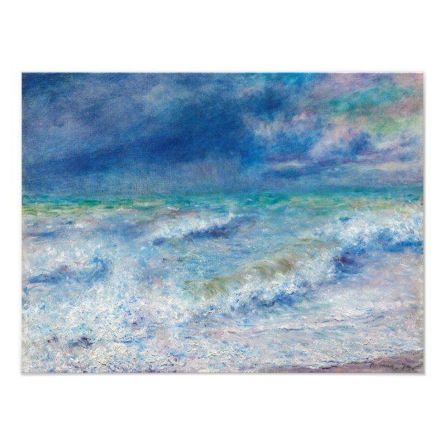 Seascape by Pierre-Auguste Renoir Kunst Fotodruck (Vorne)