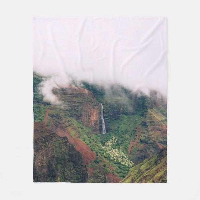 Seascape Fleecedecke (Vorderseite)