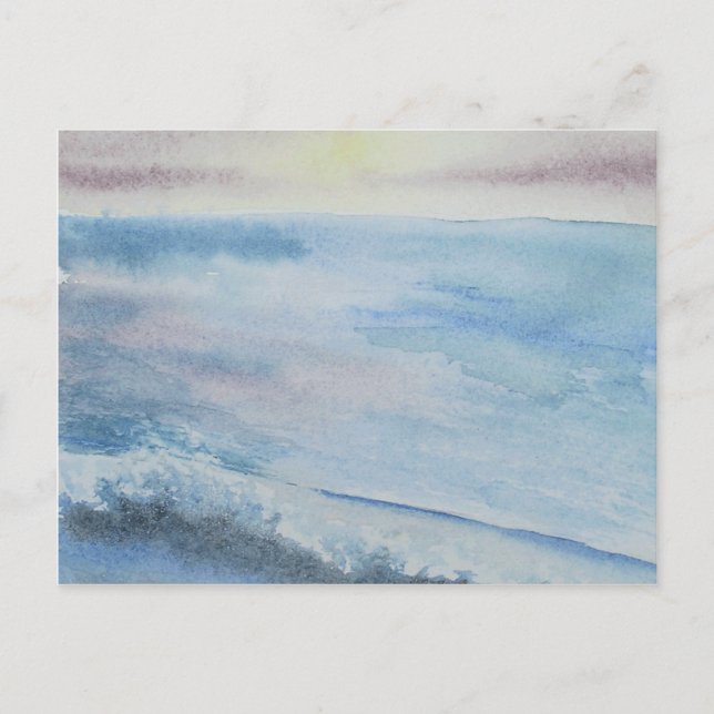 Seascape-Grußkarten Postkarte (Vorderseite)