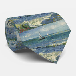 Seascape Les Saintes-Maries-de-la-Mer von Van Gogh Krawatte