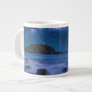 Seascape Lighthouse   Milky Way Lanta Island Krabi Jumbo-Tasse