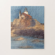 Seascape mit Leuchtturm