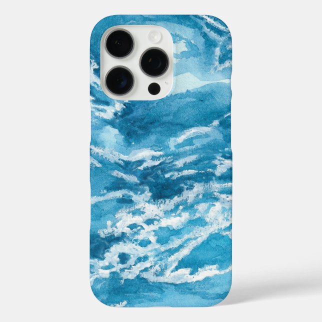 Seascape mit Strand, Great Wave & Mount Sea Case (Rückseite)