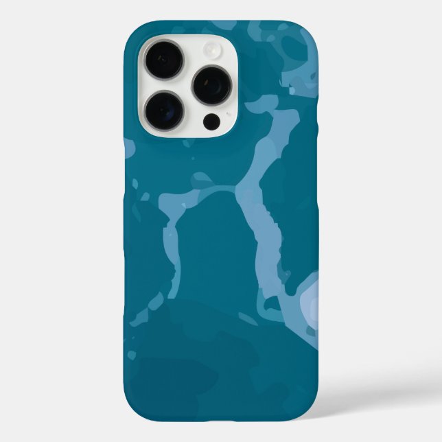 Seascape mit Strand, Great Wave & Mount Sea Case (Rückseite)