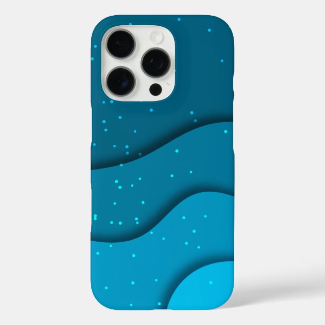 Seascape mit Strand, Great Wave & Mount Sea Case (Rückseite)